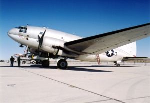 C-46F Commando a statikus soron