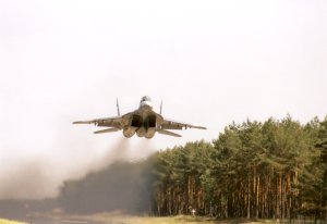 Felszálló MiG-29-es