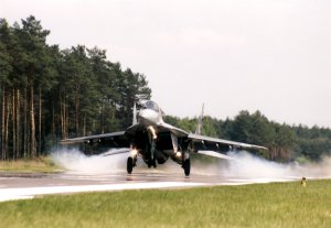 MiG-29 touch and go