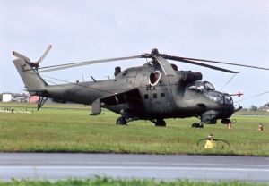 Mi-24V in new colour scheme